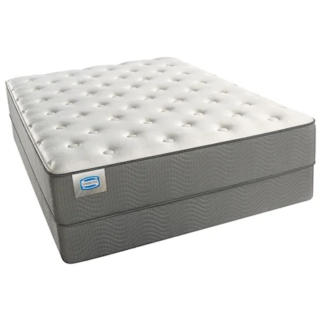 Twin 11 1/2" Plush Pocketed Coil Mattress and Triton Lite Foundation